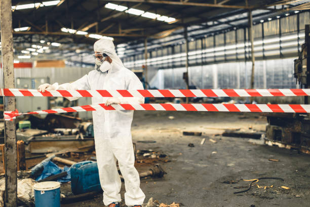 Professional Biohazard technician working in Bainbridge, PA